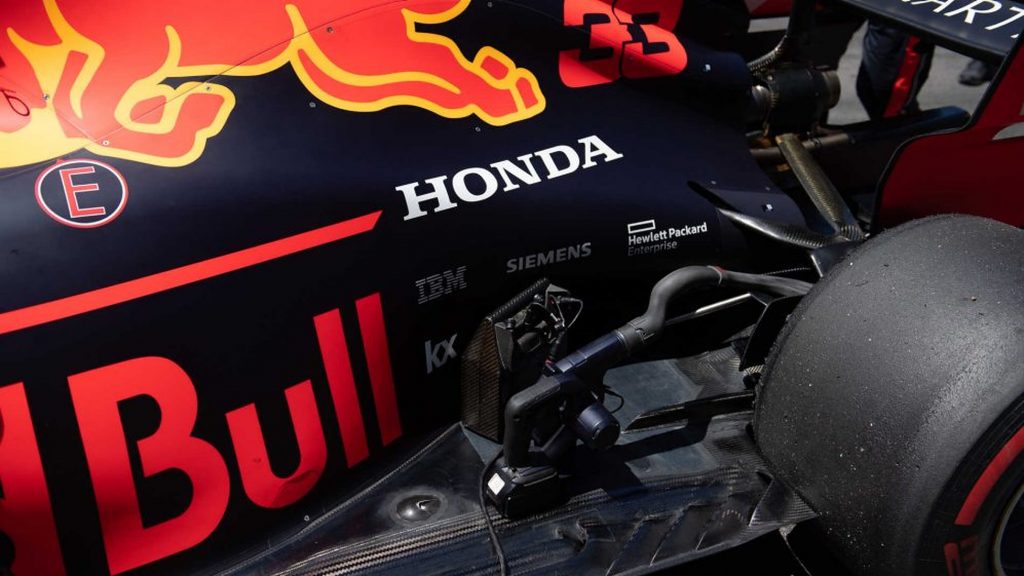 Red Bull Honda F1 car