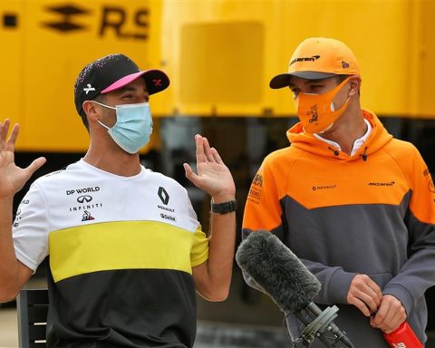 2021 McLaren team-mates Daniel Ricciardo and Lando Norris - Formula1News.co.uk