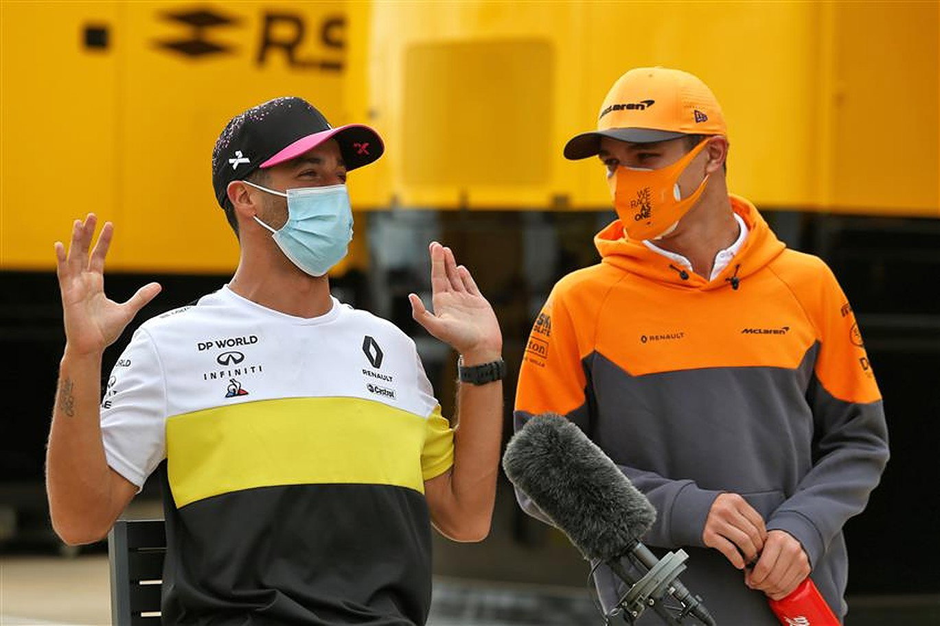 2021 McLaren team-mates Daniel Ricciardo and Lando Norris - Formula1News.co.uk