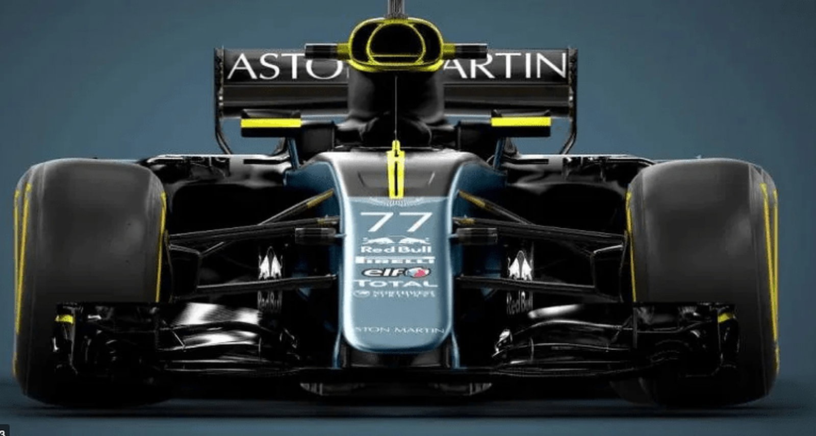 Aston Martin F1 Car Concept Sebastian Vettel - article by Suliman Mulhem