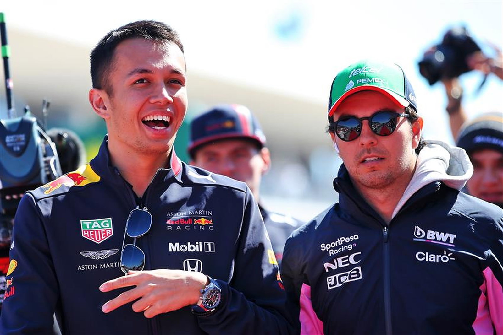 Formula1News.co.uk - Alex Albon and Sergio Perez Red Bull