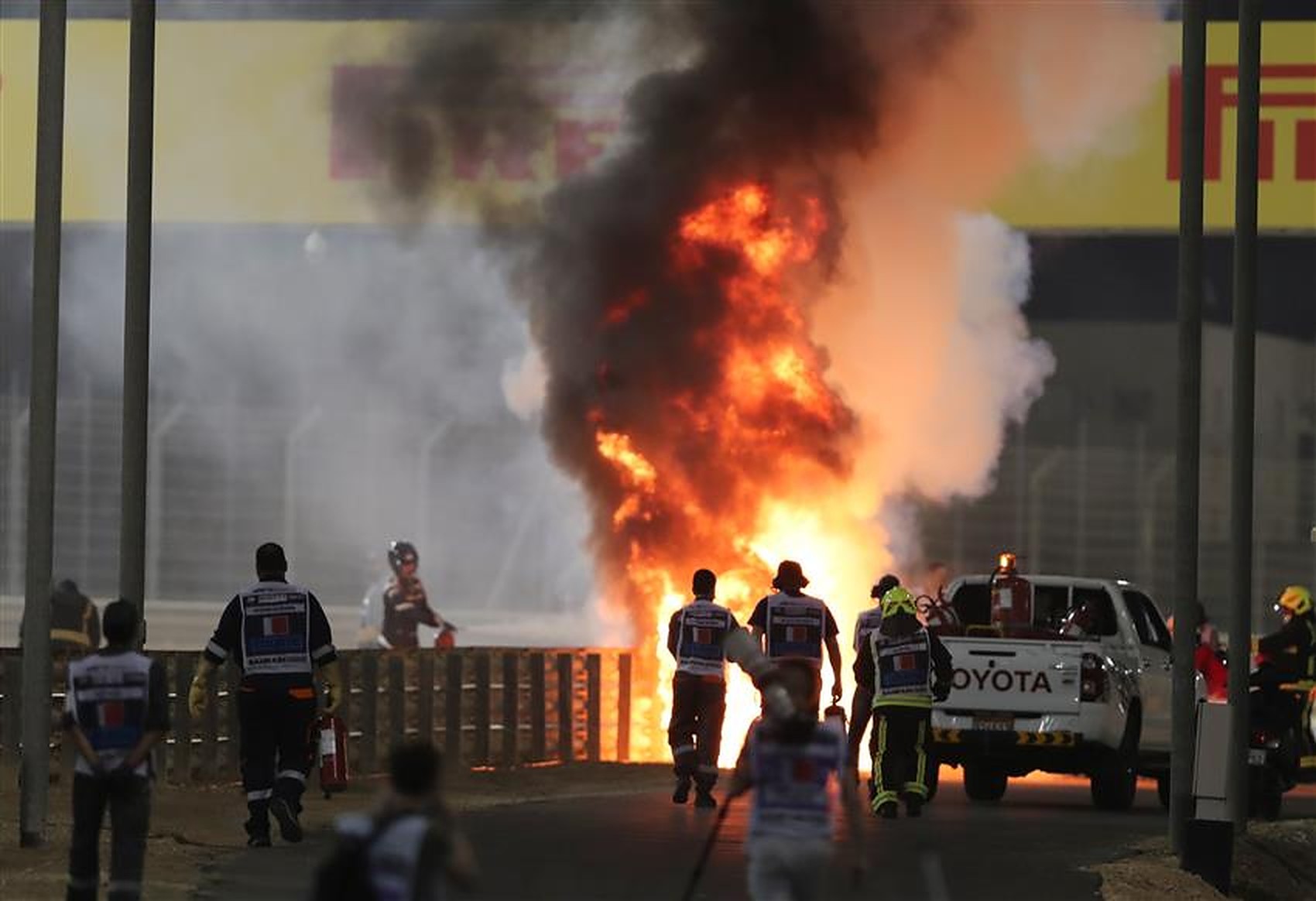 Sebastian Vettel speaks about Romain Grosjean's fiery crash at Bahrain GP - Formula1news.co.uk
