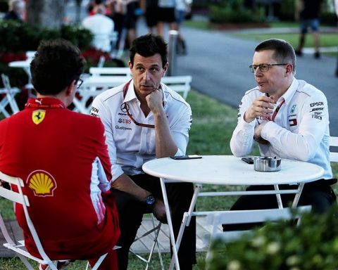 Andy Cowell, Toto Wolff and Mattia Binotto - Formula1news.co.uk