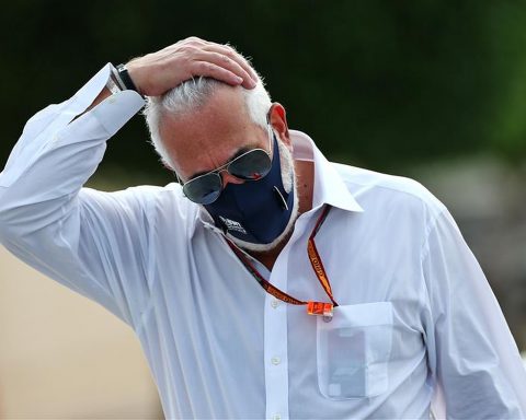 Lawrence Stroll in the F1 paddock - Formula1news.co.uk