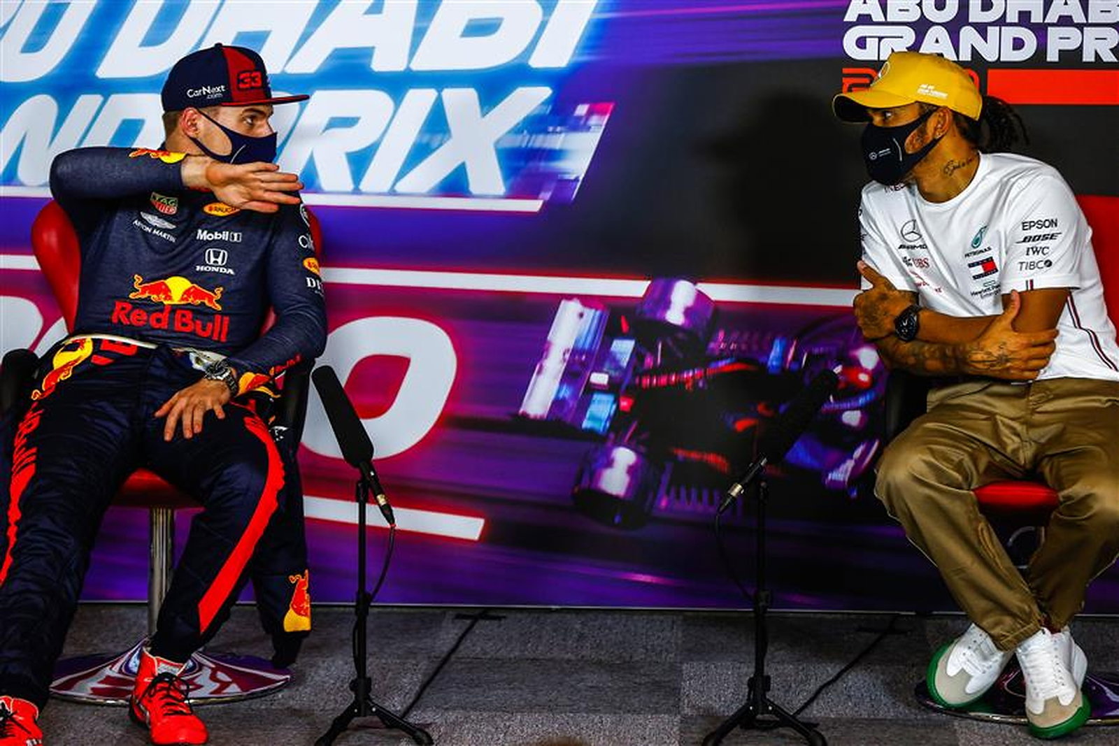 Lewis Hamilton and Max Verstappen - Formula1news.co.uk