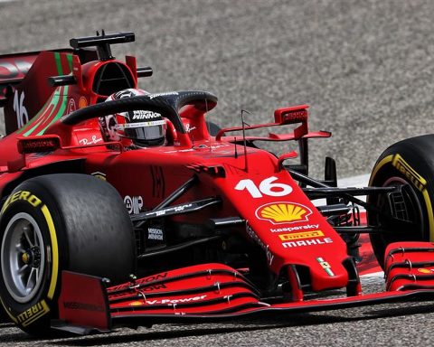 Charles Leclerc (MON) Ferrari SF-21. Formula One Testing, Friday 12th March 2021. Sakhir, Bahrain..v1