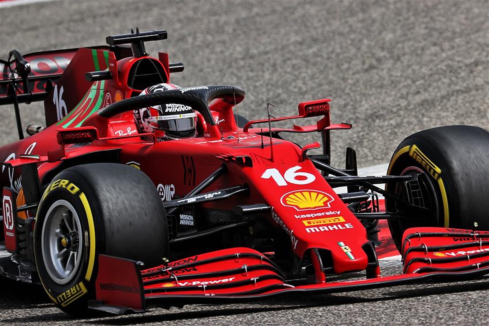Charles Leclerc (MON) Ferrari SF-21. Formula One Testing, Friday 12th March 2021. Sakhir, Bahrain..v1