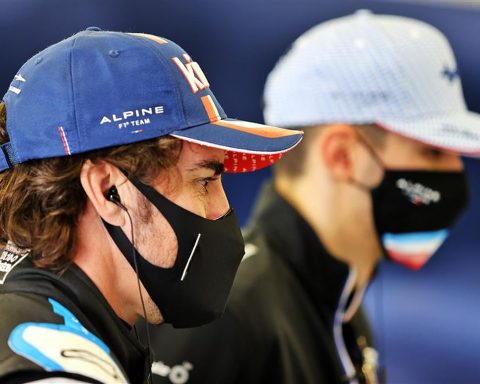 Fernando Alonso and Esteban Ocon at Alpine in 2021 - Formula1news.co.uk