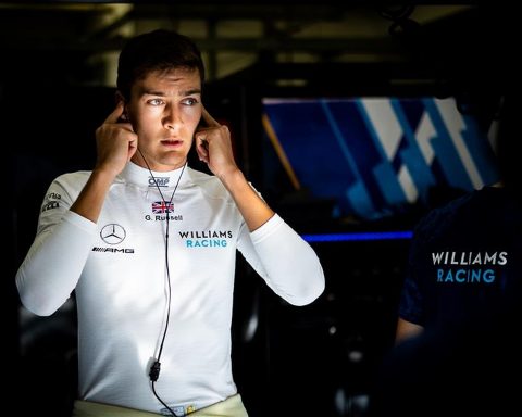 George Russell Williams F1 in 2021, Bahrain test - Formula1news.co.uk