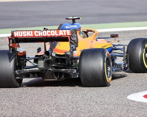 McLaren 2021 car rear diffuser at Bahrain - Formula1news.co.uk