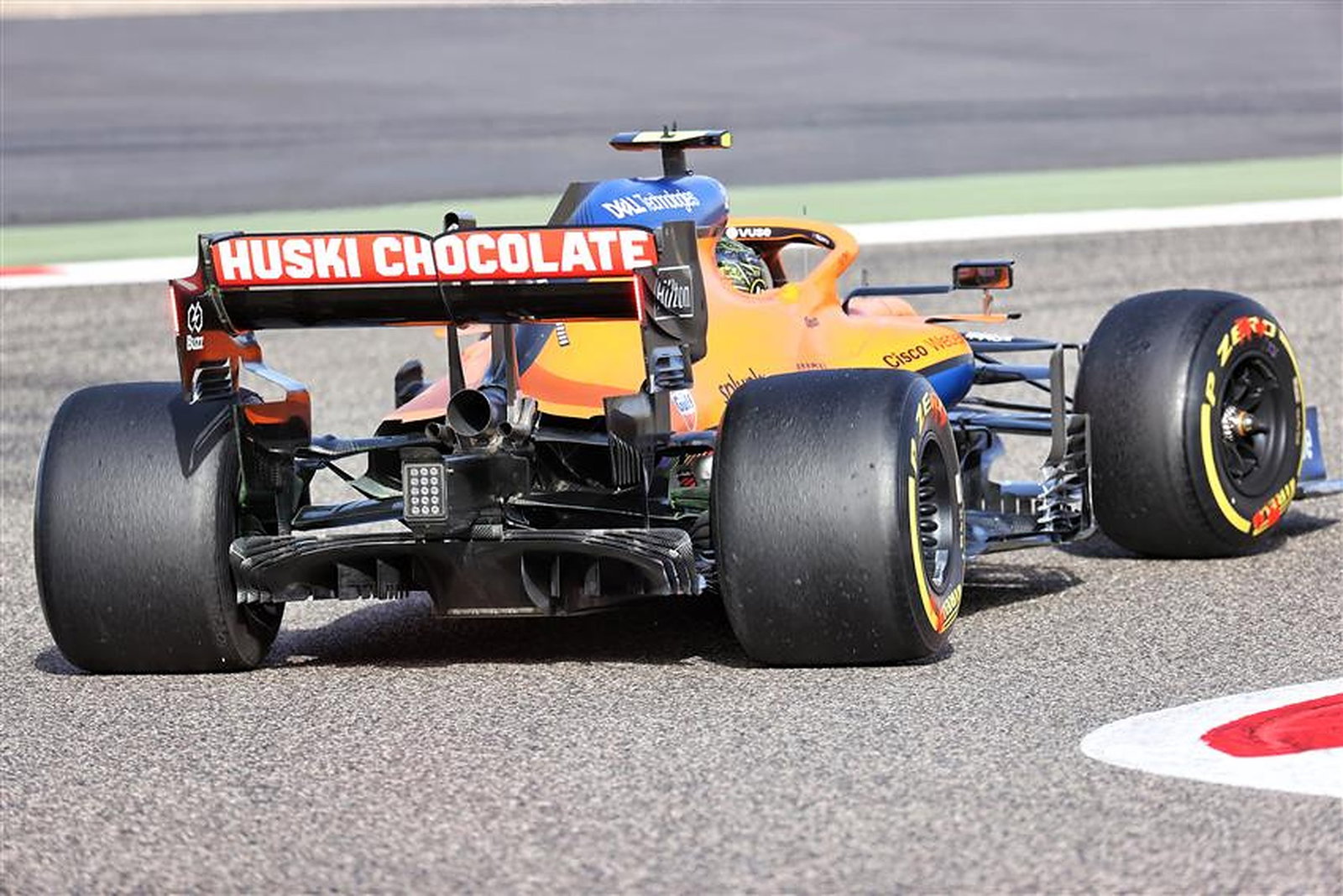 McLaren 2021 car rear diffuser at Bahrain - Formula1news.co.uk