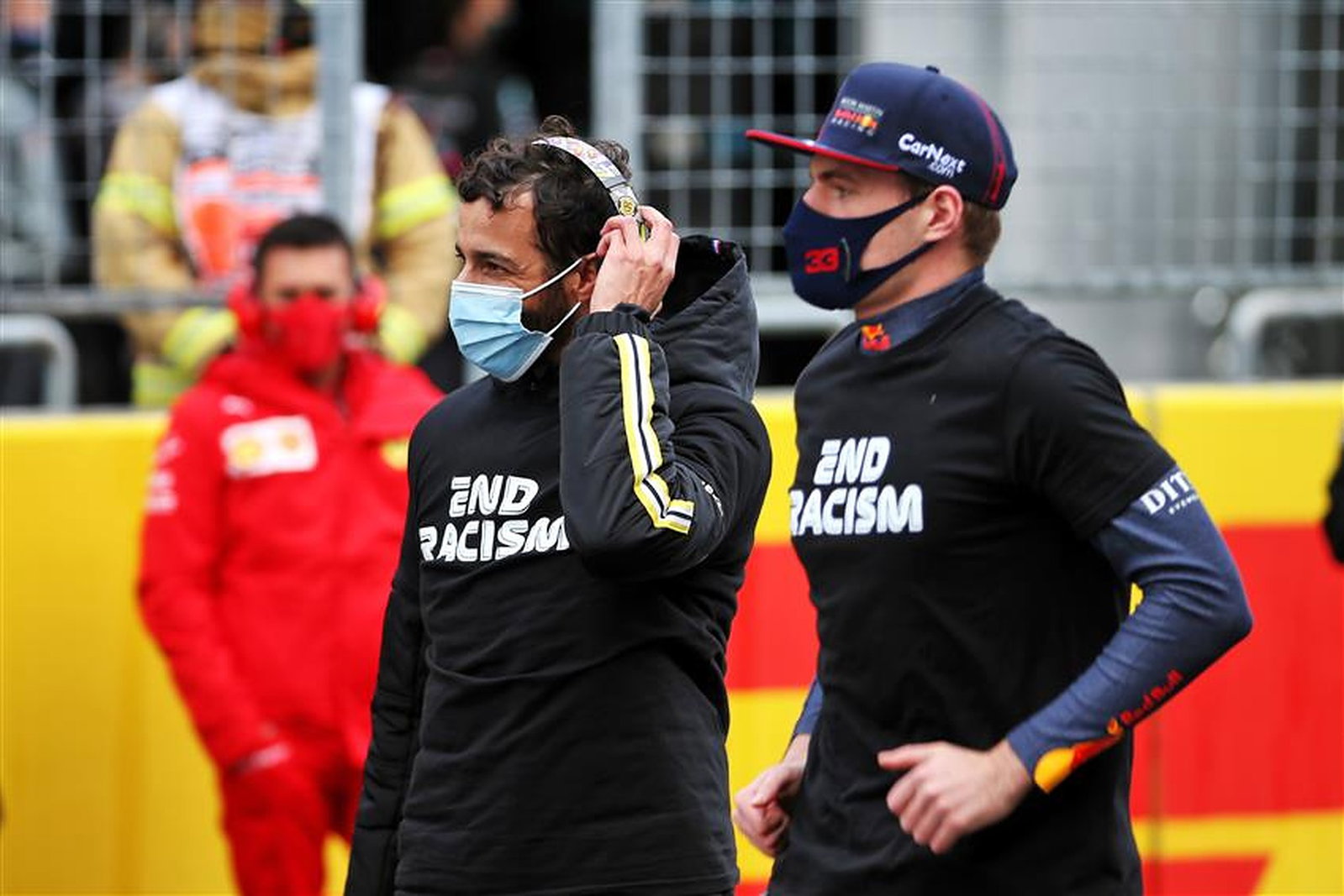 Daniel Ricciardo and Lando Norris at 2020 Turkish GP - Formula1news.co.uk