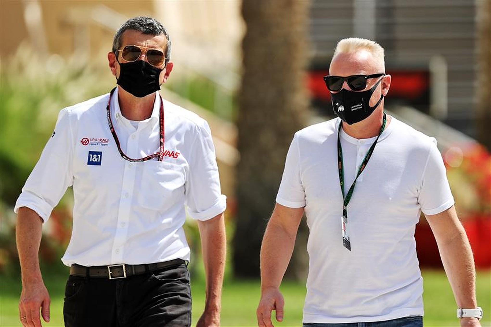 Guenther Steiner and Dmitry Mazepin at Haas F1 - Formula1news.co.uk