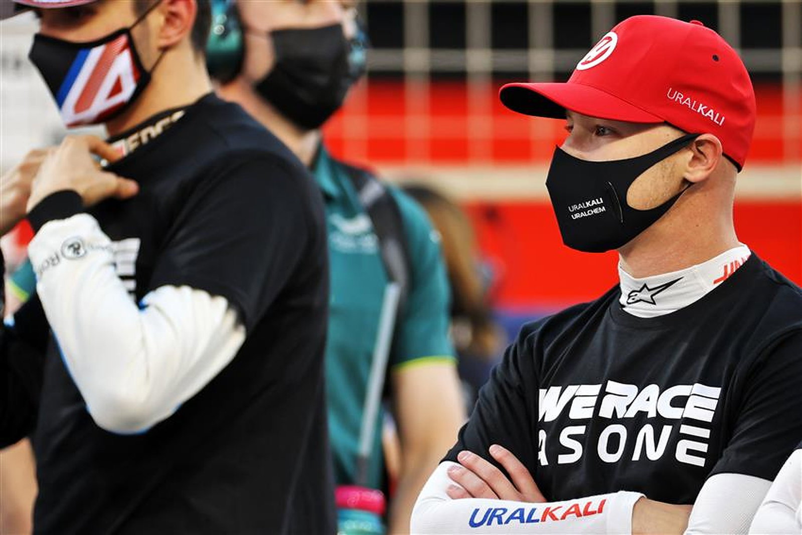 Nikita Mazepin on the grid at Bahrain - Formula1news.co.uk