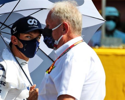 Pierre Gasly and Helmut Marko - Formula1news.co.uk