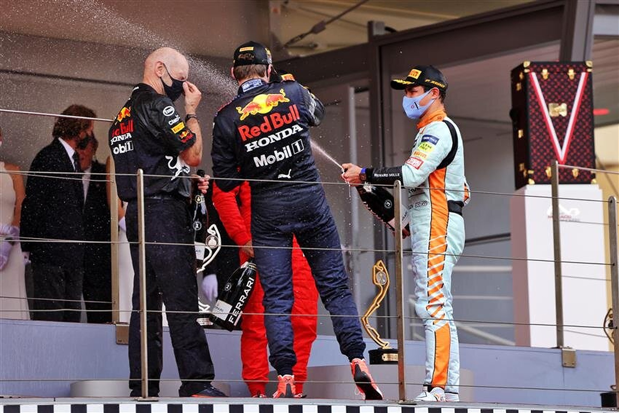 Lando Norris and Max Verstappen at Monaco 2021 - Formula1news.co.uk