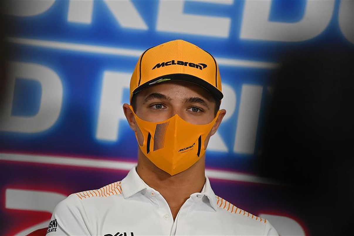 Lando Norris says he's not Lewis Hamilton.v1