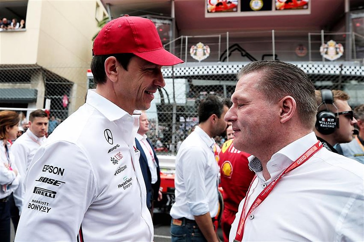Jos Verstappen and Toto Wolff in Monaco.v1