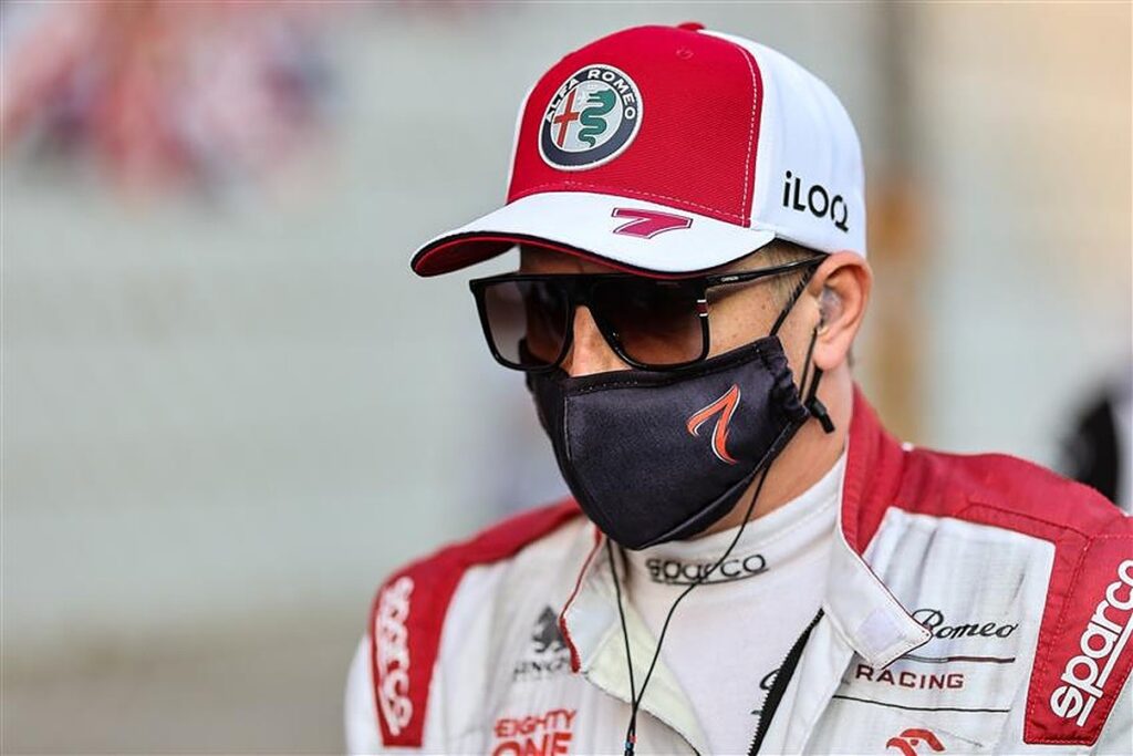 Kimi Raikkonen in his final F1 race before retirement.v1