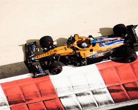 Lando Norris at the 2021 Abu Dhabi GP.v1
