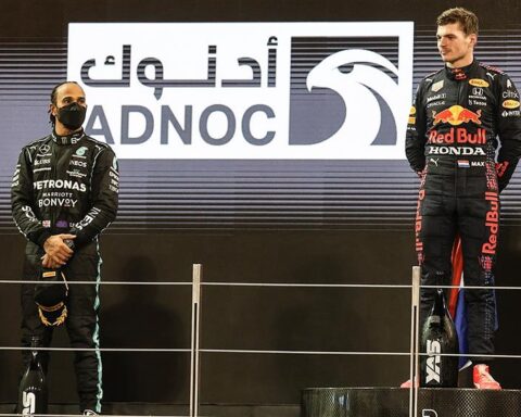 Max Verstappen after beating Lewis Hamilton 2021 F1 Championship.v1