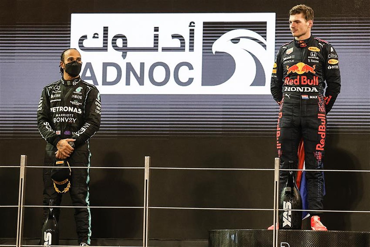 Max Verstappen after beating Lewis Hamilton 2021 F1 Championship.v1