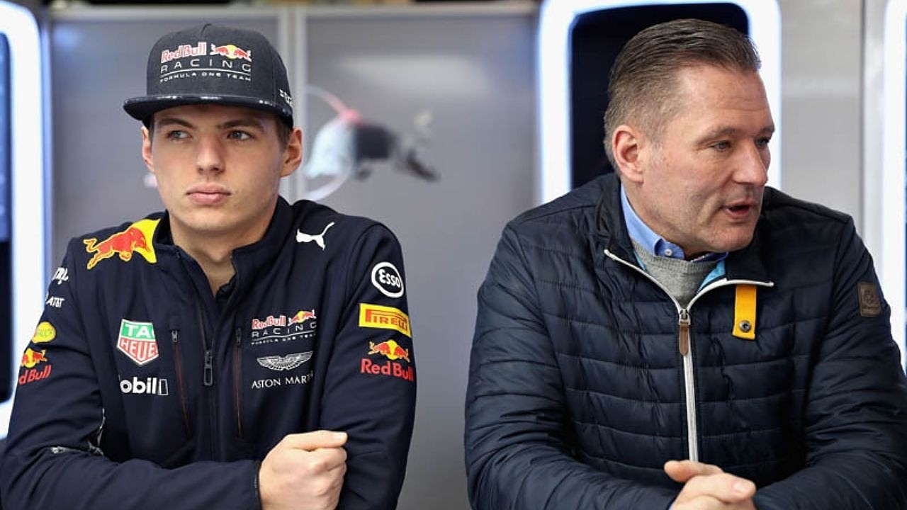 Jos Verstappen and Max Verstappen at Red Bull.v1