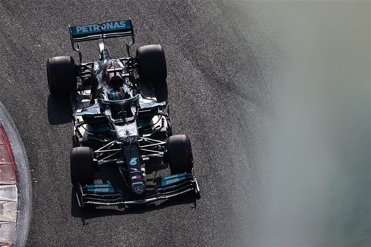 Mercedes 2021 F1 car in Abu Dhabi.v1