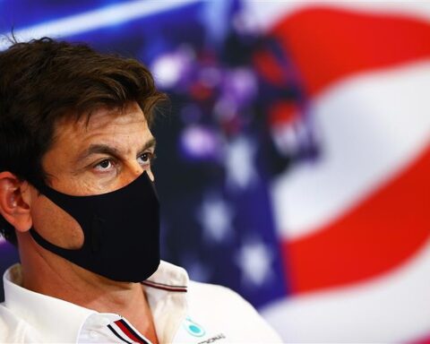 Mercedes F1 boss Toto Wolff at the 2021 US Grand Prix.v1