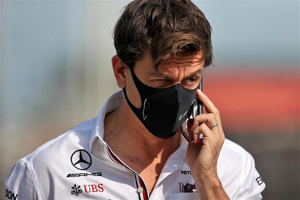 Mercedes boss Toto Wolff at the 2021 Qatar Grand Prix.v1