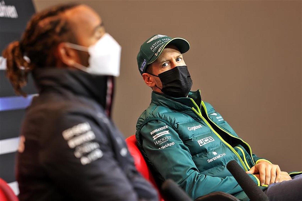 Sebastian Vettel could join Mercedes if Lewis Hamilton retires.v1