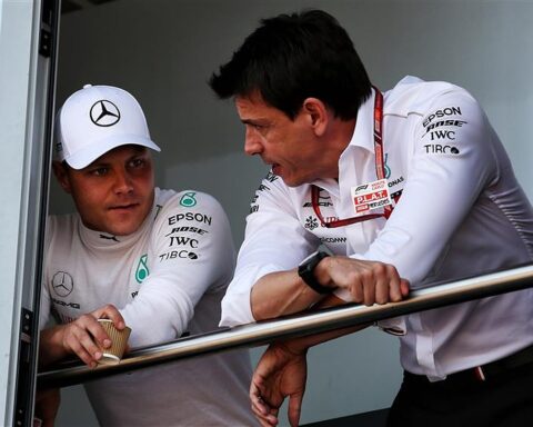 Valtteri Bottas and Toto Wolff at the 2018 Monaco Grand Prix.v1