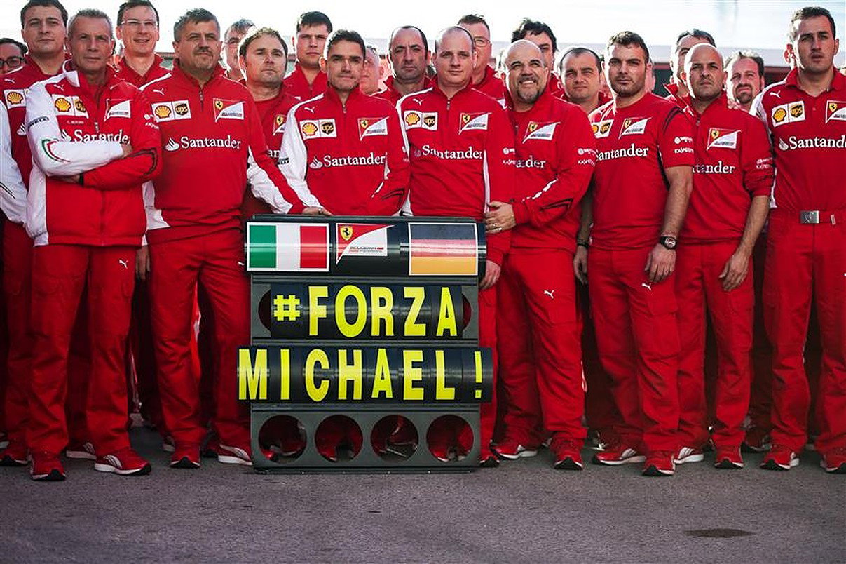 Michael Schumacher accident