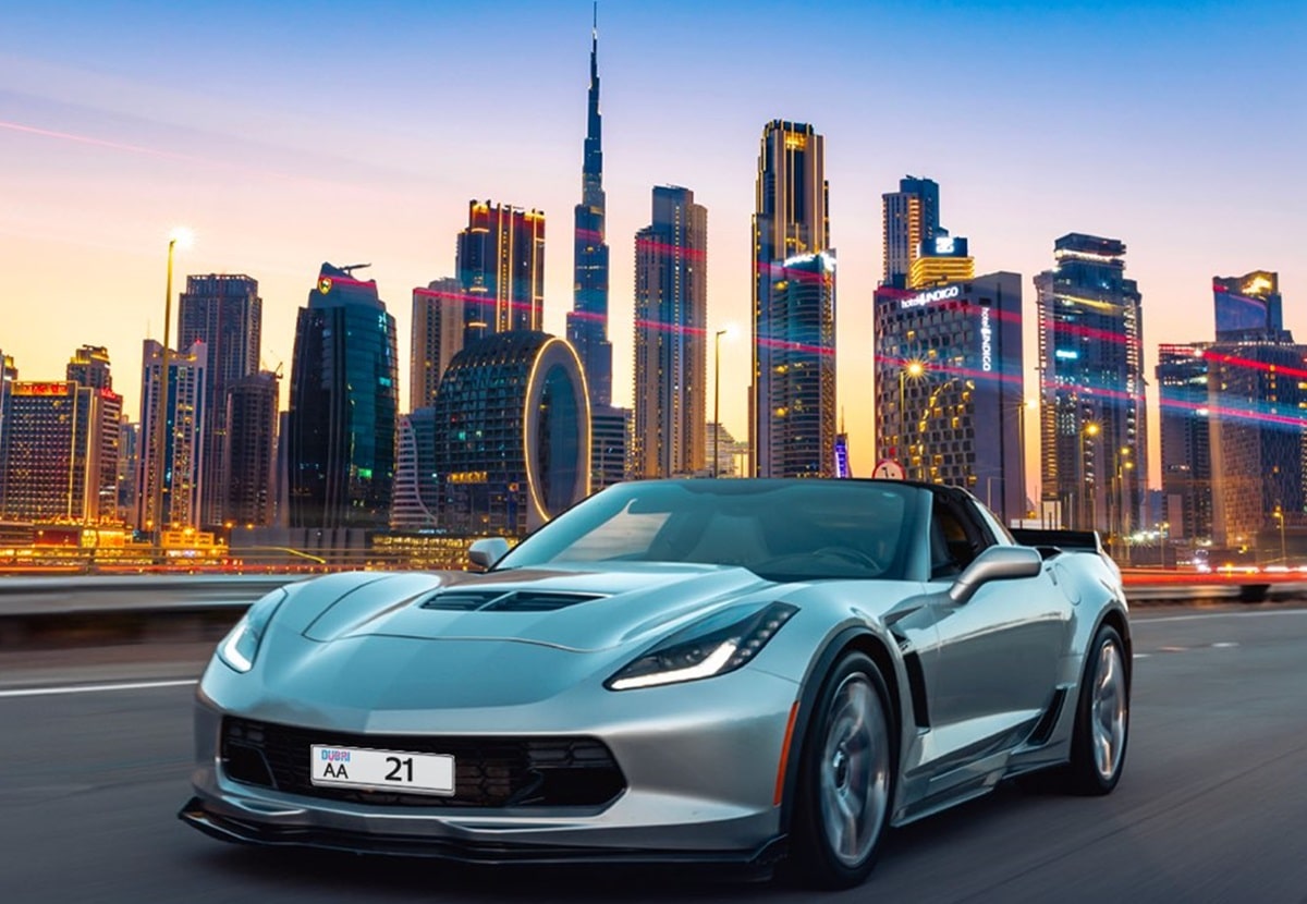 Dubai number plates buy