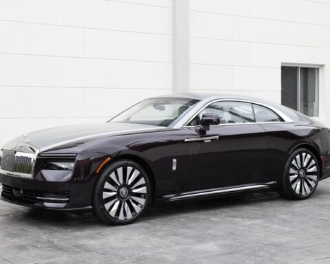 Rolls Royce spectre on share price